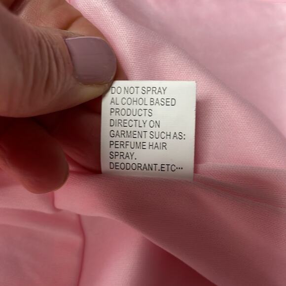 NWT Ieena for Max Duggal pink mini dress - Picture 8 of 12